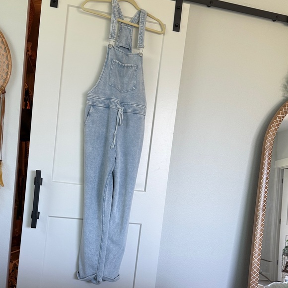 Z Supply Light Blue Denim overalls - Picture 2 of 7